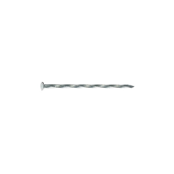 Common Nail, 2-1/2 in L, 8D, Steel, Hot Dipped Galvanized Finish, 11 ga